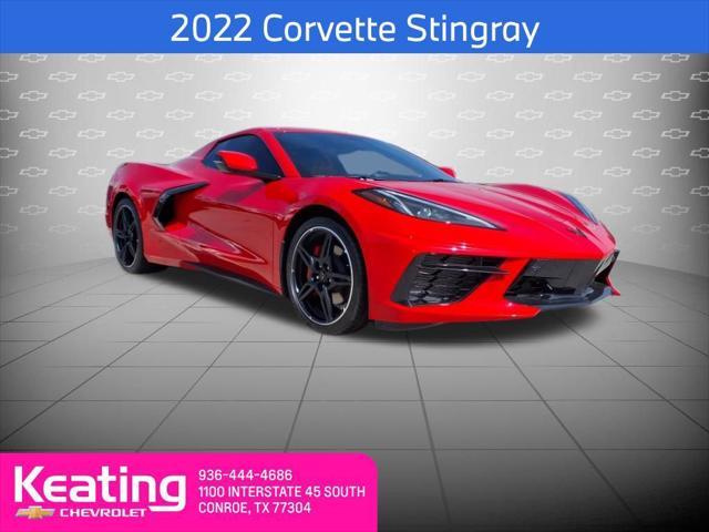 used 2022 Chevrolet Corvette car, priced at $73,689