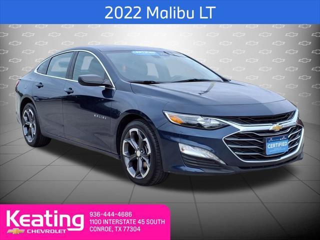 used 2022 Chevrolet Malibu car, priced at $17,701