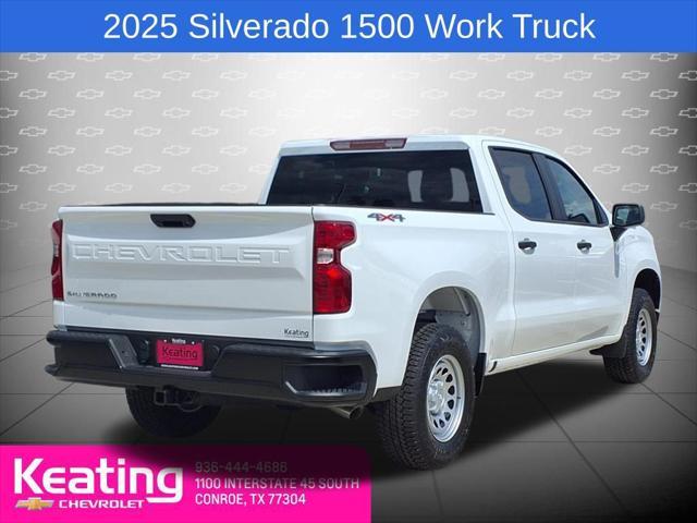 new 2025 Chevrolet Silverado 1500 car, priced at $40,805