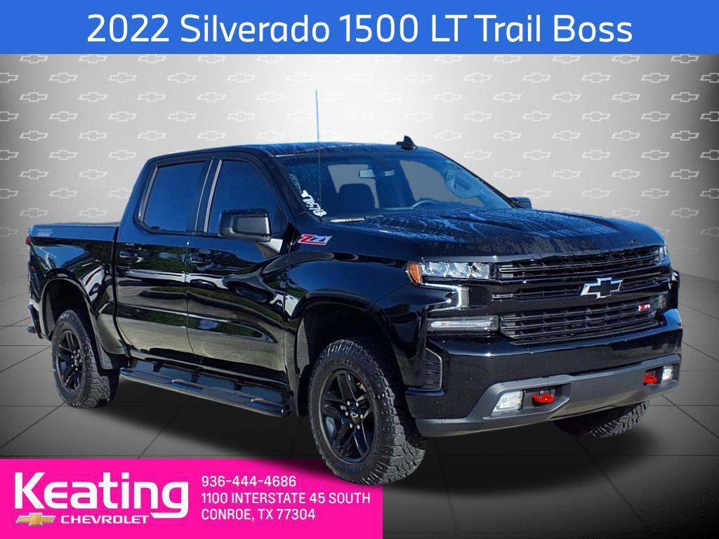 used 2022 Chevrolet Silverado 1500 car, priced at $41,296