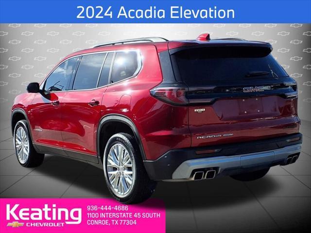 used 2024 GMC Acadia car, priced at $40,809