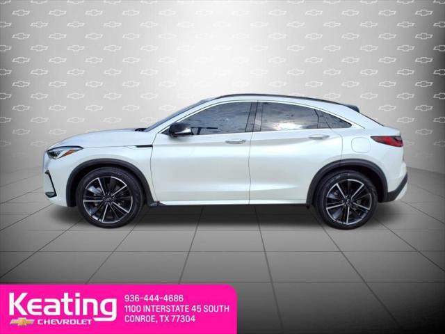 used 2022 INFINITI QX55 car, priced at $34,555