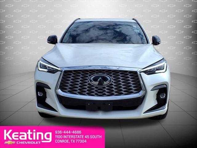 used 2022 INFINITI QX55 car, priced at $34,555