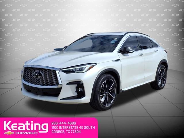 used 2022 INFINITI QX55 car, priced at $34,555