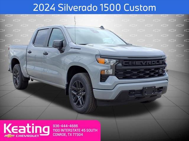 new 2024 Chevrolet Silverado 1500 car, priced at $40,445