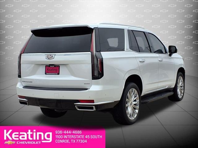 used 2023 Cadillac Escalade car, priced at $71,964