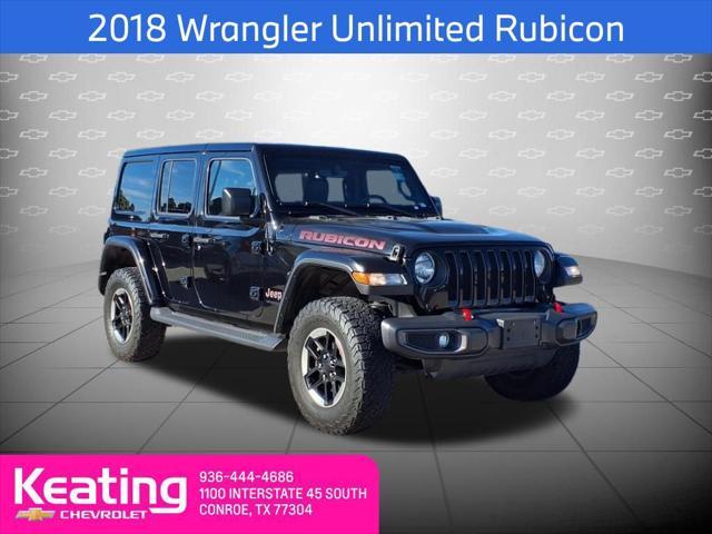 used 2018 Jeep Wrangler Unlimited car, priced at $26,850