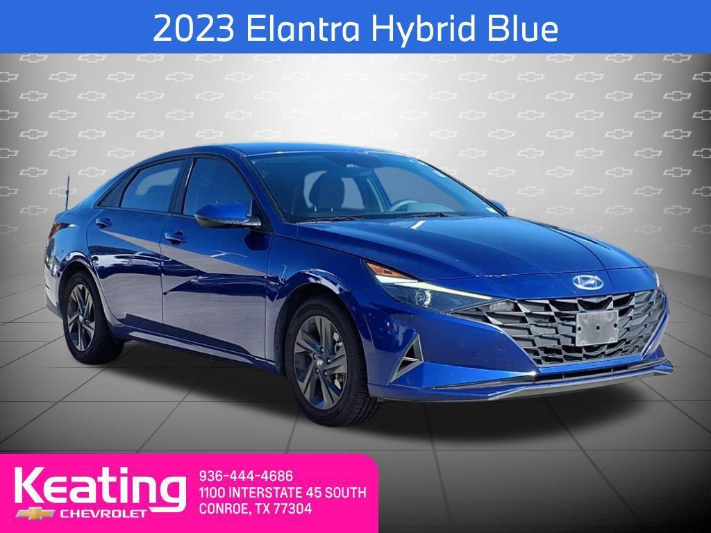 used 2023 Hyundai ELANTRA HEV car, priced at $18,109