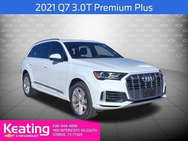 used 2021 Audi Q7 car, priced at $36,364