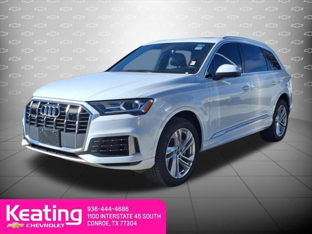 used 2021 Audi Q7 car, priced at $35,738