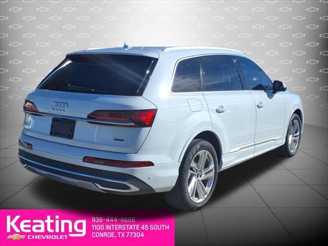 used 2021 Audi Q7 car, priced at $35,738