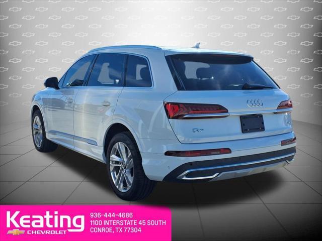 used 2021 Audi Q7 car, priced at $35,738