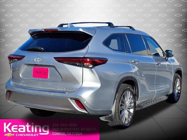 used 2021 Toyota Highlander car, priced at $35,750