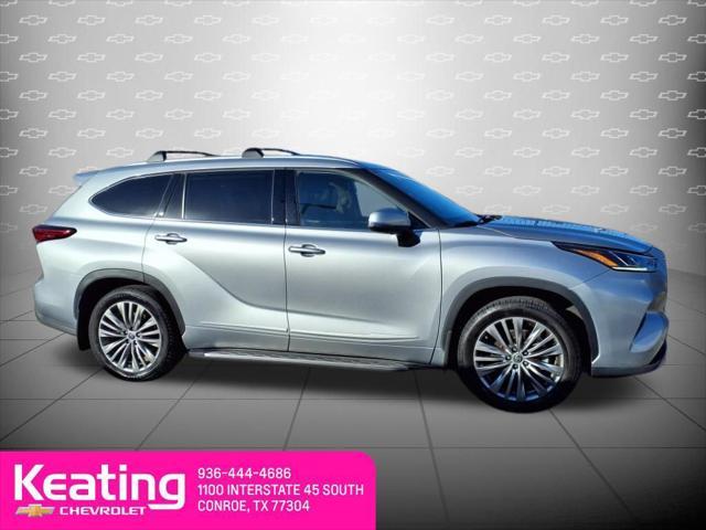 used 2021 Toyota Highlander car, priced at $35,750