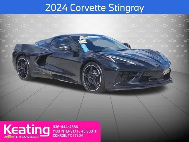 used 2024 Chevrolet Corvette car, priced at $83,529