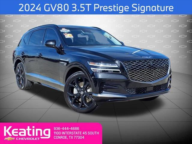 used 2024 Genesis GV80 car, priced at $62,850