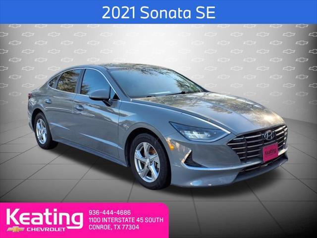 used 2021 Hyundai Sonata car, priced at $16,750