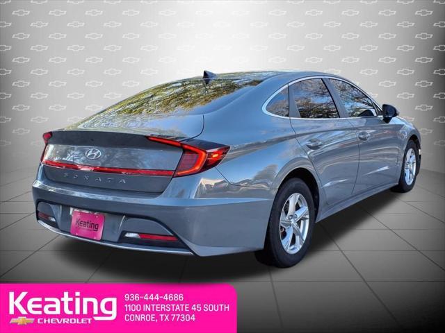 used 2021 Hyundai Sonata car, priced at $17,376