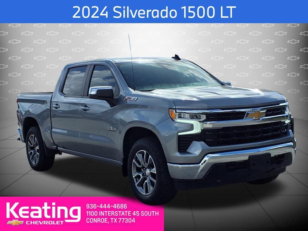used 2024 Chevrolet Silverado 1500 car, priced at $40,107