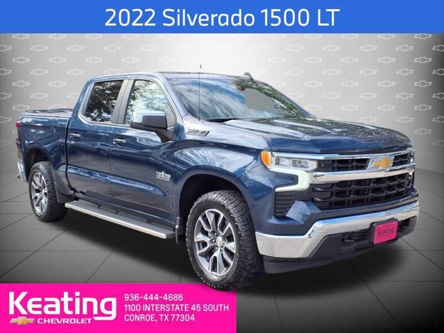 used 2022 Chevrolet Silverado 1500 car, priced at $36,450