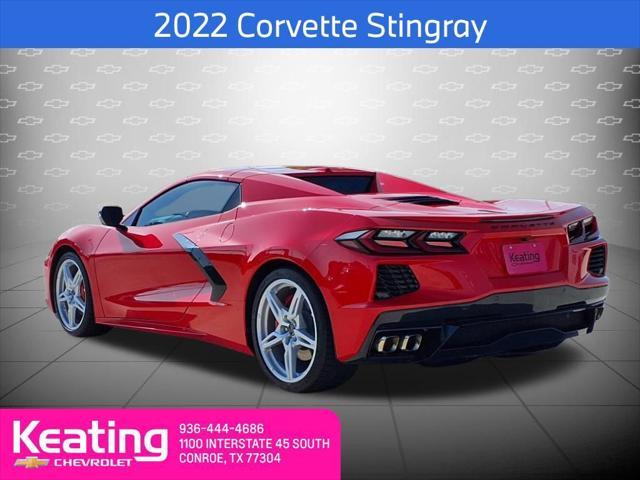 used 2022 Chevrolet Corvette car, priced at $72,991
