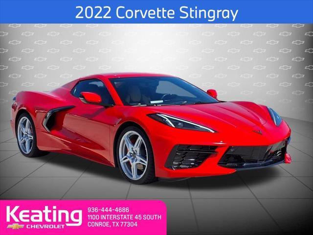 used 2022 Chevrolet Corvette car, priced at $72,991
