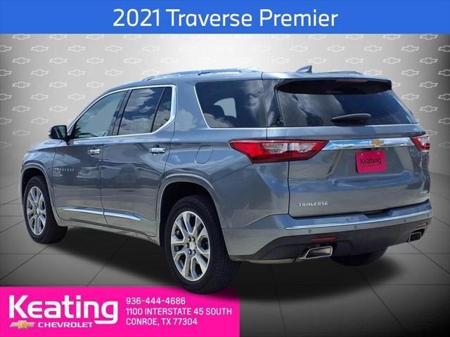 used 2021 Chevrolet Traverse car, priced at $31,170