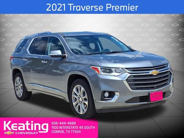 used 2021 Chevrolet Traverse car, priced at $31,170