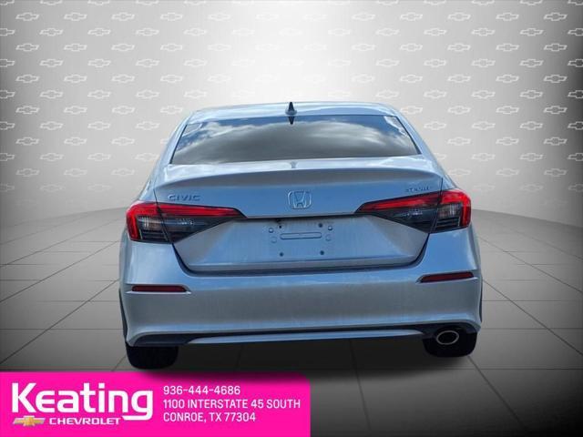 used 2024 Honda Civic car, priced at $25,251