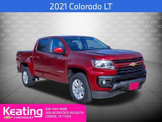 used 2021 Chevrolet Colorado car, priced at $26,555