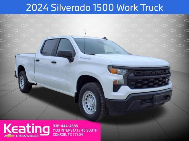 new 2024 Chevrolet Silverado 1500 car, priced at $43,915