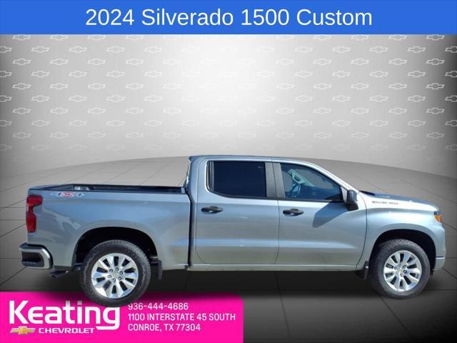 new 2024 Chevrolet Silverado 1500 car, priced at $43,410