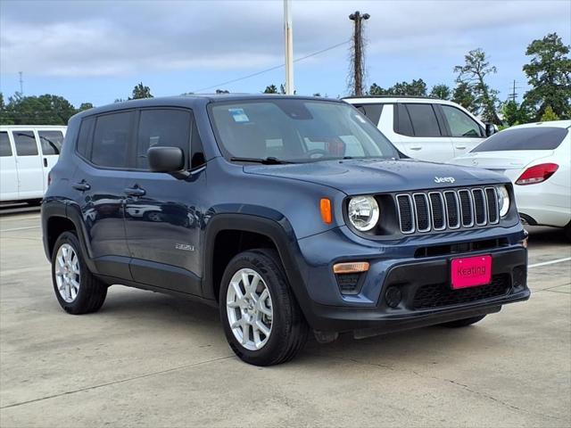 used 2023 Jeep Renegade car, priced at $21,222