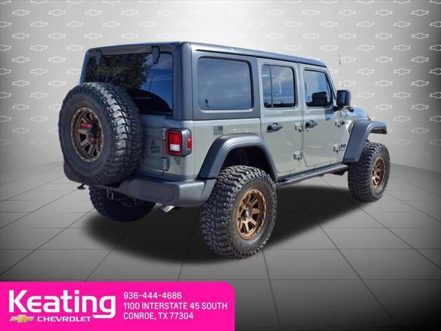 used 2021 Jeep Wrangler car, priced at $35,555