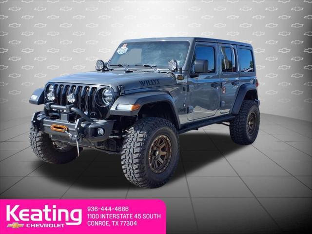 used 2021 Jeep Wrangler car, priced at $35,555