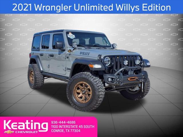 used 2021 Jeep Wrangler car, priced at $35,314