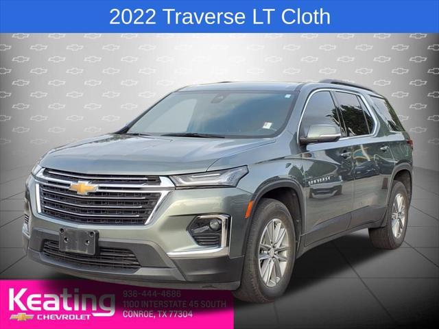 used 2022 Chevrolet Traverse car, priced at $31,686