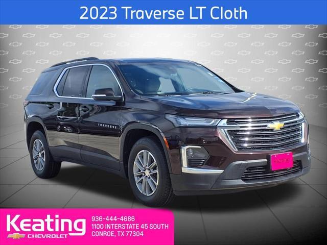 used 2023 Chevrolet Traverse car, priced at $28,414