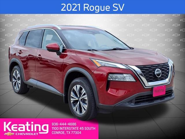 used 2021 Nissan Rogue car, priced at $20,877