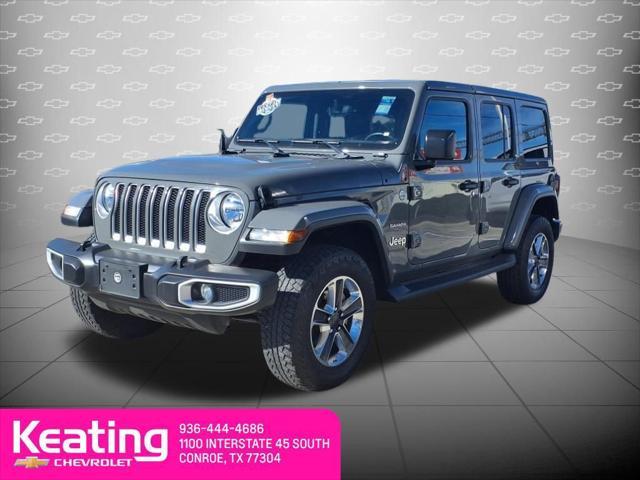 used 2020 Jeep Wrangler Unlimited car, priced at $32,355