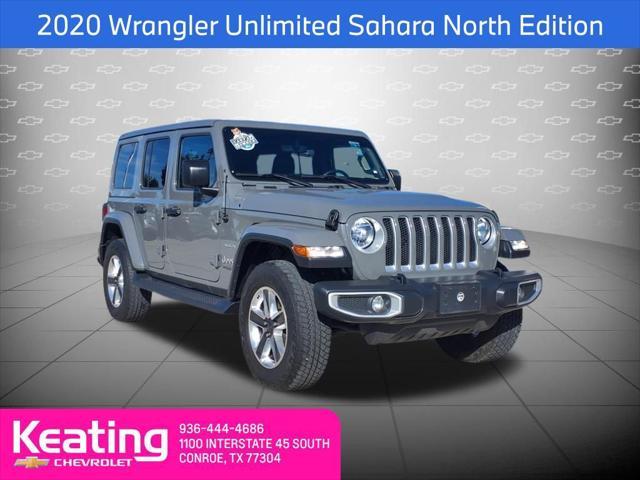 used 2020 Jeep Wrangler Unlimited car, priced at $31,989