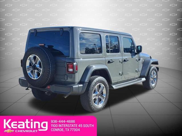 used 2020 Jeep Wrangler Unlimited car, priced at $32,355