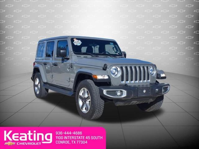 used 2020 Jeep Wrangler Unlimited car, priced at $32,355