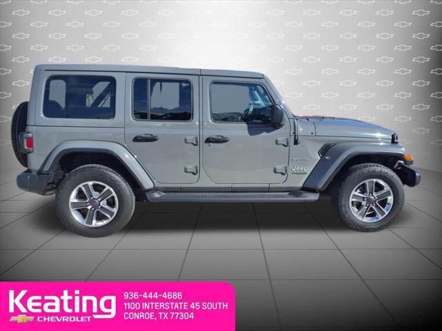 used 2020 Jeep Wrangler Unlimited car, priced at $32,355