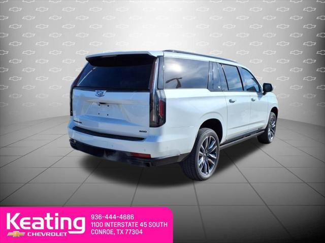 used 2023 Cadillac Escalade ESV car, priced at $85,437