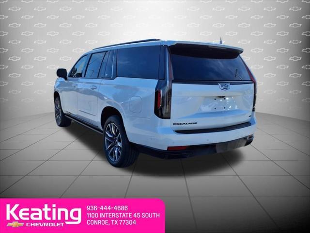 used 2023 Cadillac Escalade ESV car, priced at $85,437