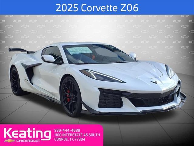 new 2025 Chevrolet Corvette car, priced at $151,355