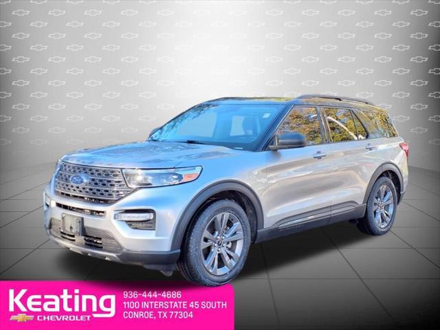 used 2021 Ford Explorer car, priced at $24,648