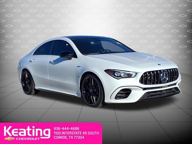 used 2021 Mercedes-Benz AMG CLA 45 car, priced at $42,928