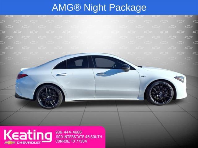 used 2021 Mercedes-Benz AMG CLA 45 car, priced at $42,928